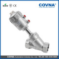 top selling stainless steel spring return angle seat valve